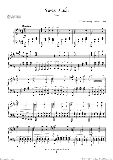 Swan Lake (Finale)