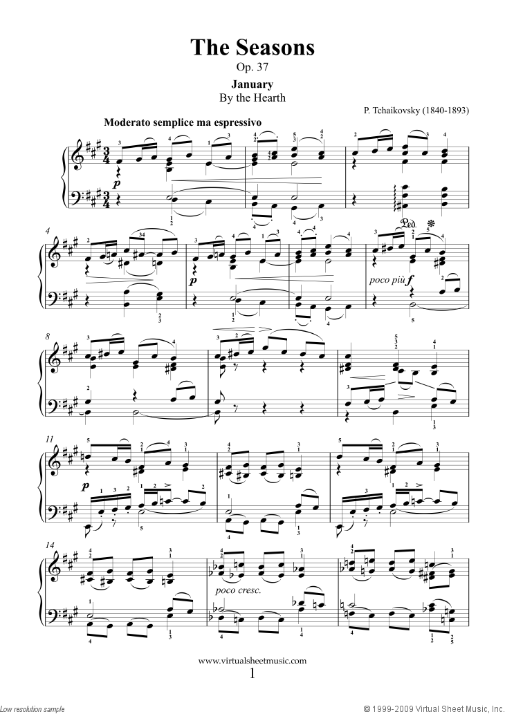 The Seasons Op.37