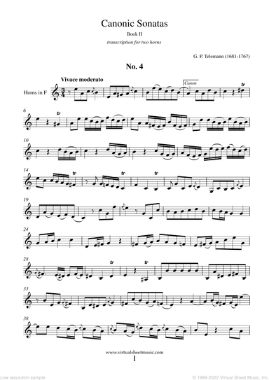 Canonic Sonatas, book II