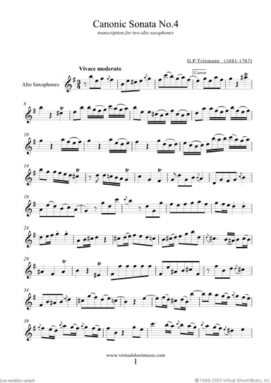 Canonic Sonatas, book II