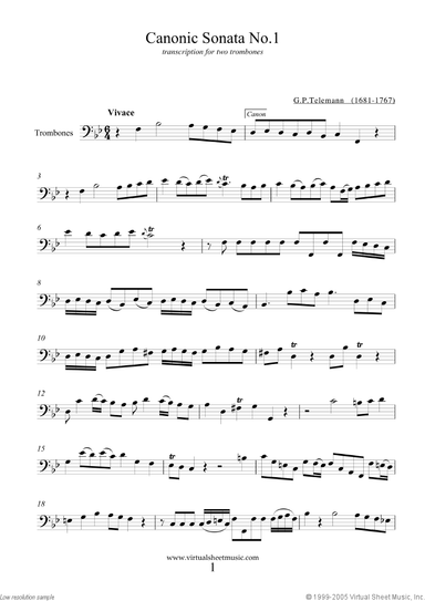 Canonic Sonatas, book I
