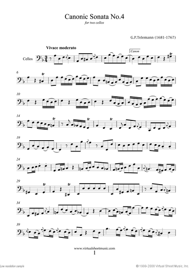 Canonic Sonatas, book II