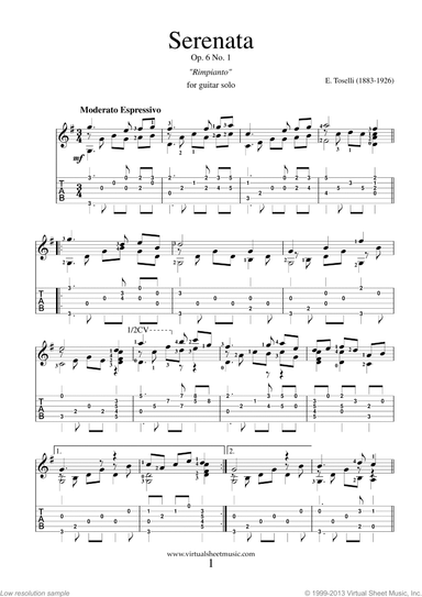 Serenata Op.6 No.1