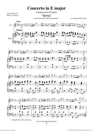 Concerto &quot;Spring&quot;