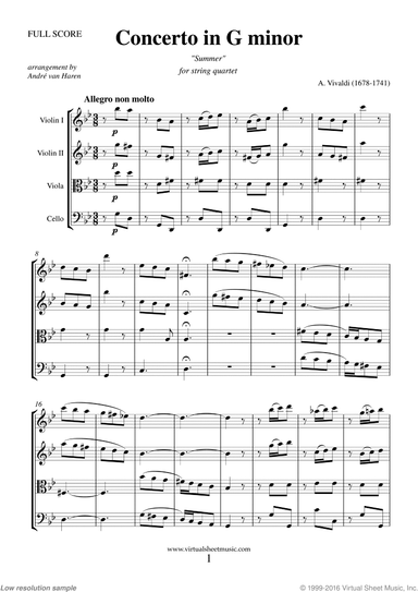 Concerto &quot;Summer&quot; (COMPLETE)