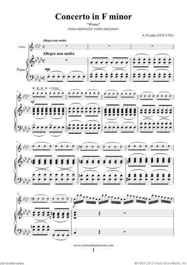 Concerto &quot;Winter&quot; (NEW EDITION)