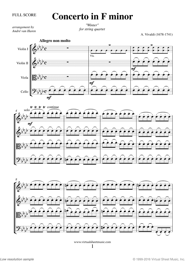 Concerto &quot;Winter&quot; (COMPLETE)