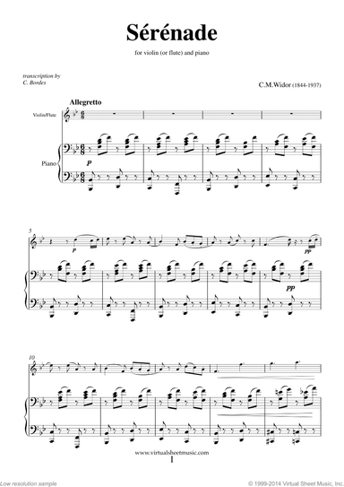 Serenade Op. 10