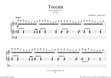 Toccata from Symphony No.5