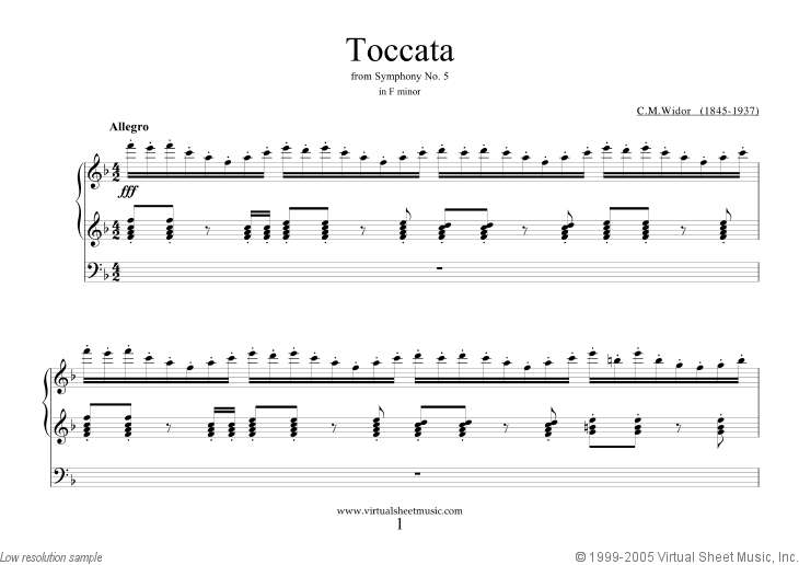 Toccata from Symphony No.5