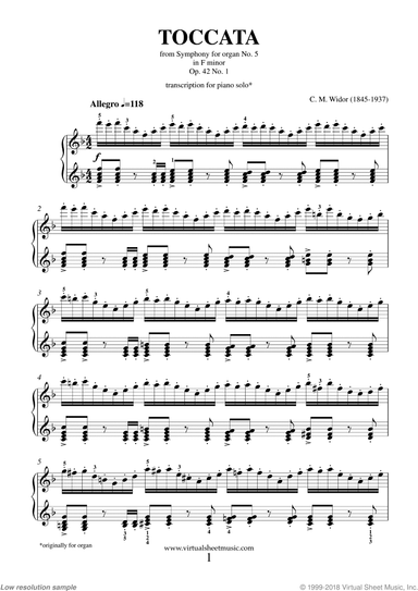 Toccata from Symphony No.5