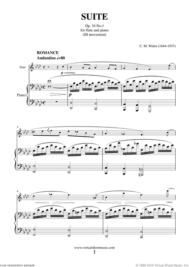 Suite Op.34 No.1, 3rd movement