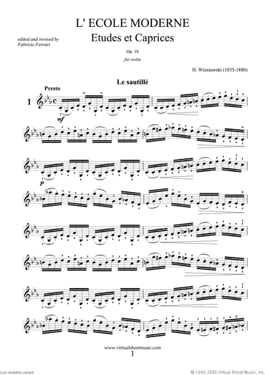 L' Ecole Moderne Op.10