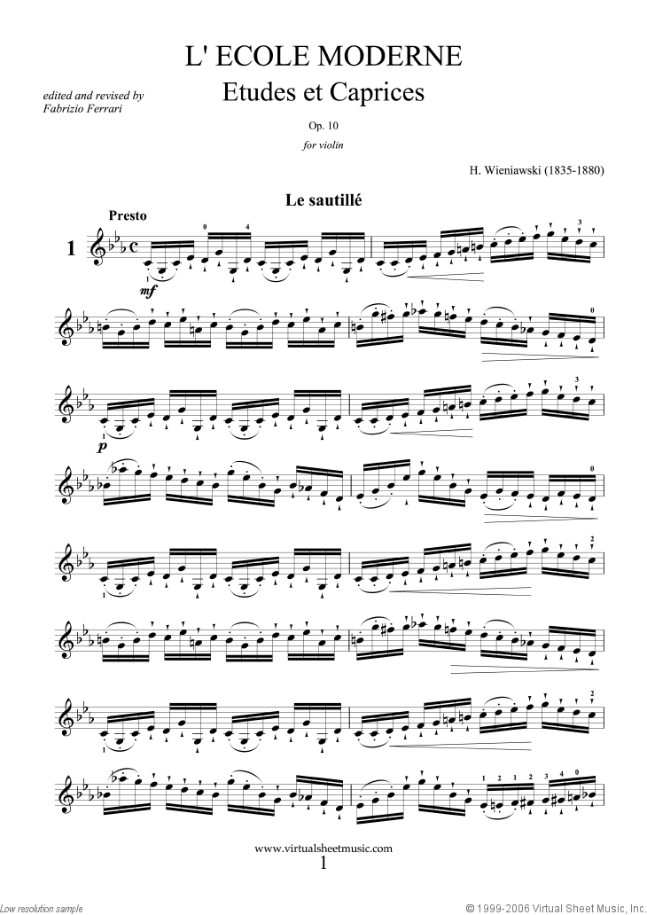 L' Ecole Moderne Op.10