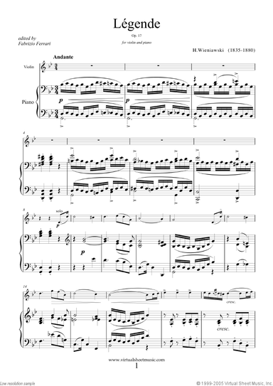 Legende Op.17