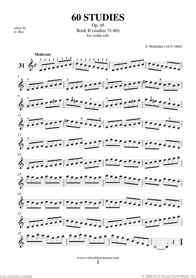 60 Studies, Op. 45  - Book II