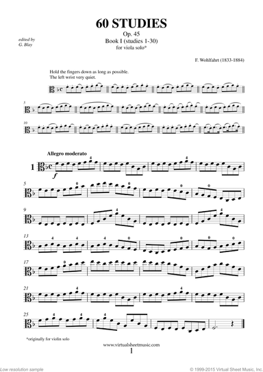60 Studies, Op. 45  - Book I