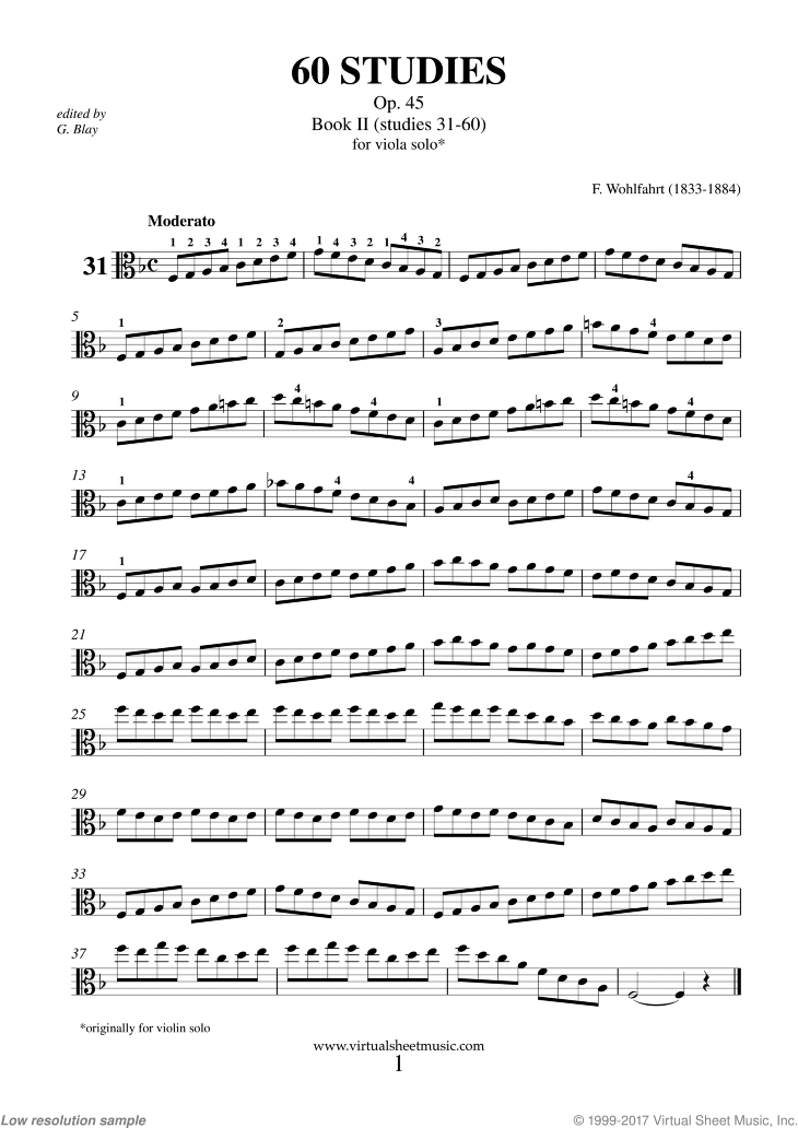 60 Studies, Op. 45  - Book II