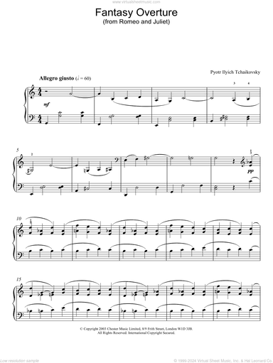 Fantasy Overture (from Romeo And Juliet)