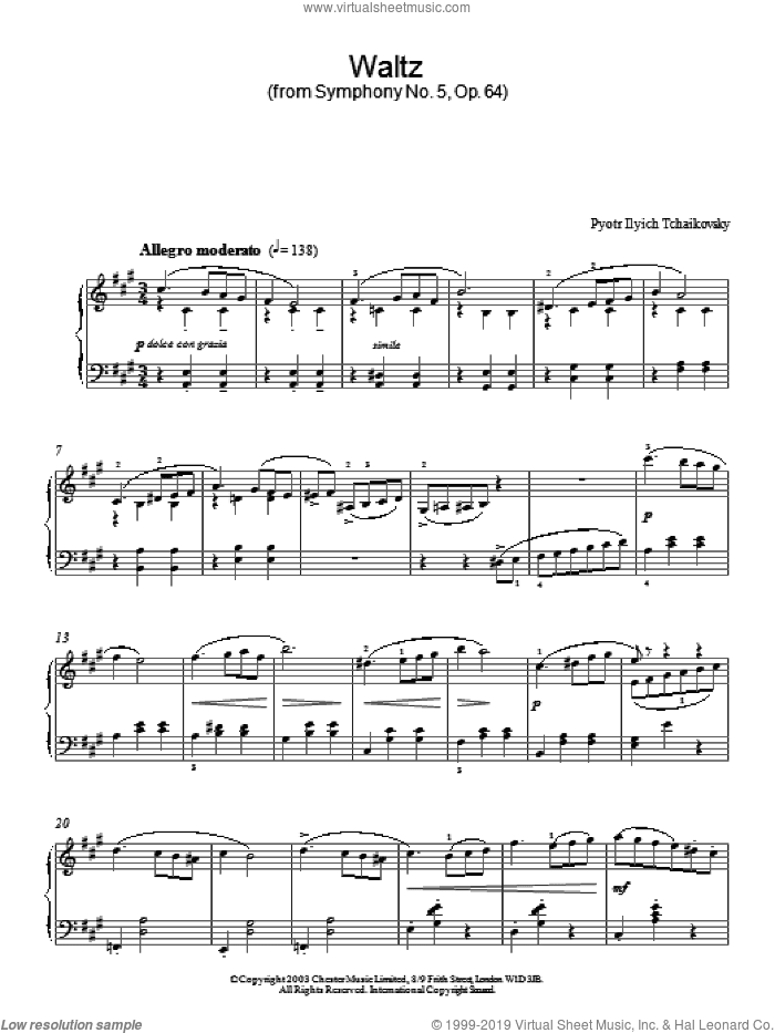 Waltz (from Symphony No. 5, Op. 64)