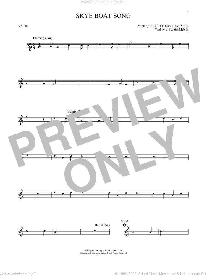 Skye Boat Song