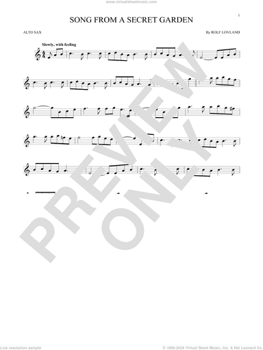 Song From A Secret Garden