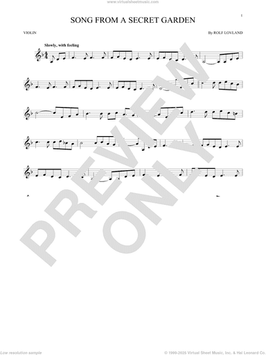 Song From A Secret Garden