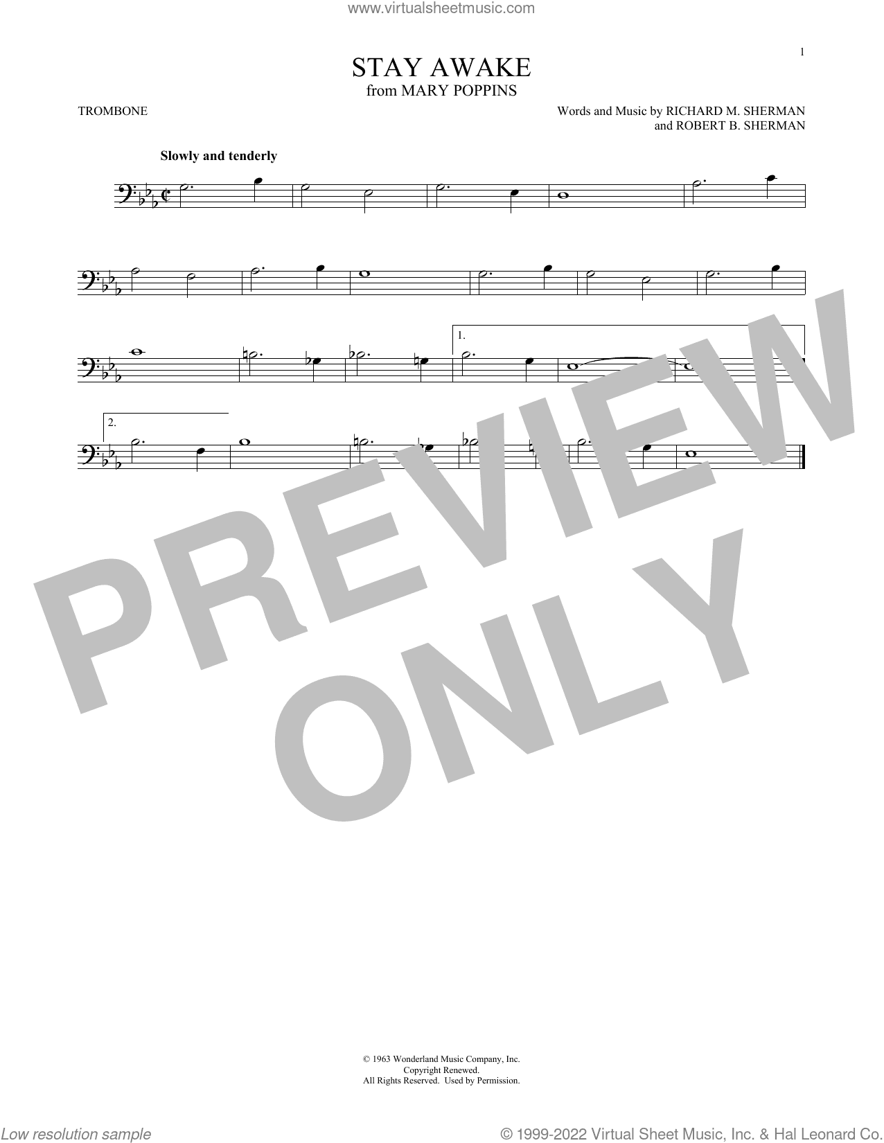 Stay Awake (from Mary Poppins)