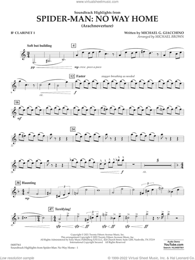 Soundtrack Highlights from Spider-Man: No Way Home (arr. Brown)