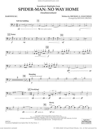 Soundtrack Highlights from Spider-Man: No Way Home (arr. Brown)