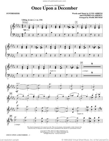 Once Upon A December (arr. Mark Brymer) (complete set of parts)