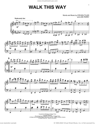 Walk This Way [Classical version] (arr. David Pearl)
