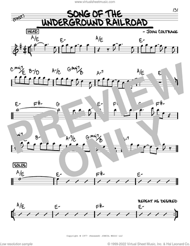 Song Of The Underground Railroad