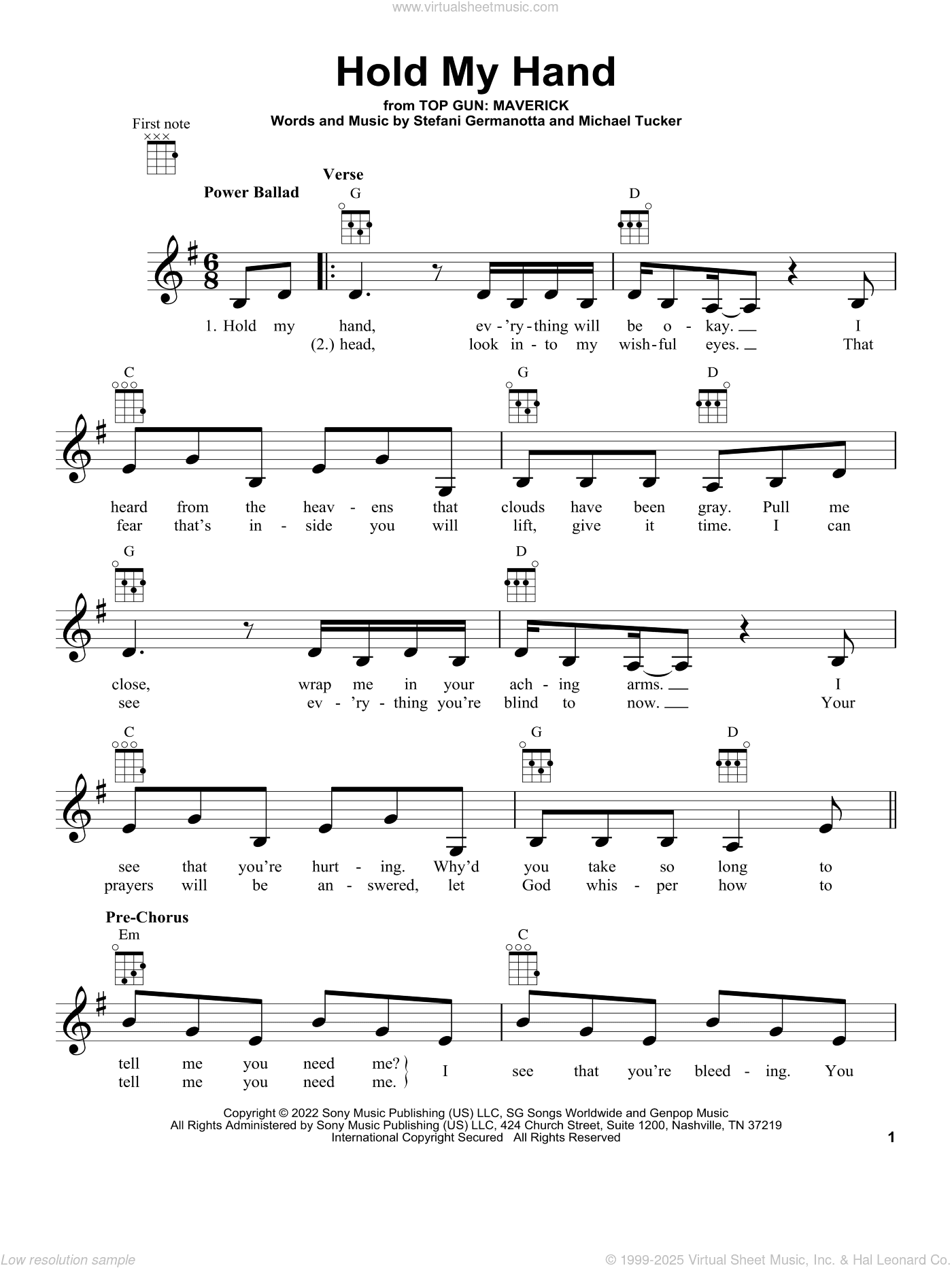 Hold My Hand (from Top Gun: Maverick)