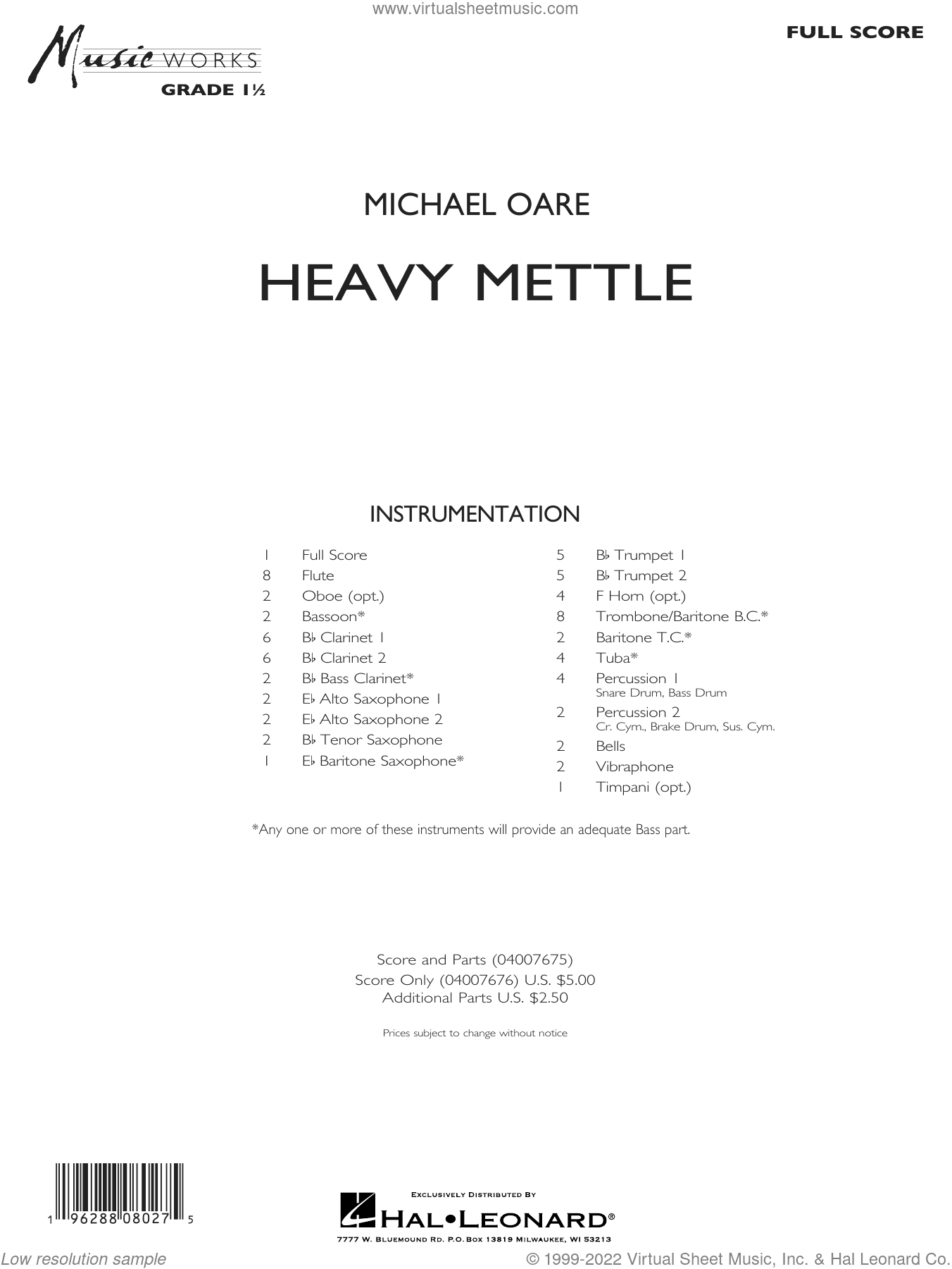 Heavy Mettle (COMPLETE)