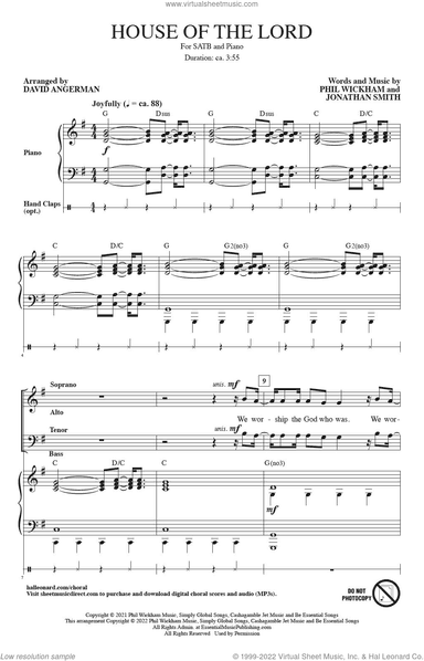 House Of The Lord (arr. David Angerman)