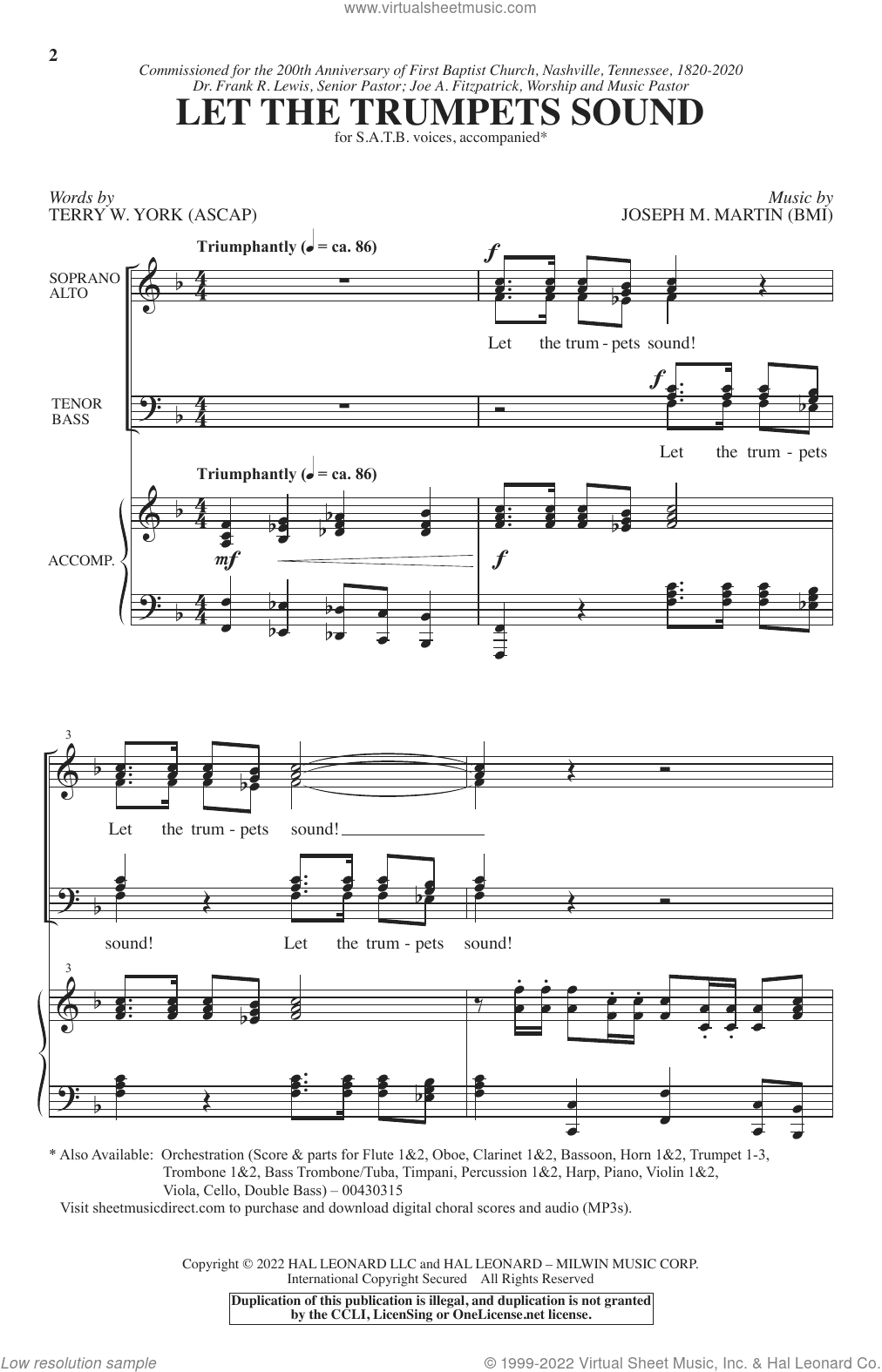 Let The Trumpets Sound