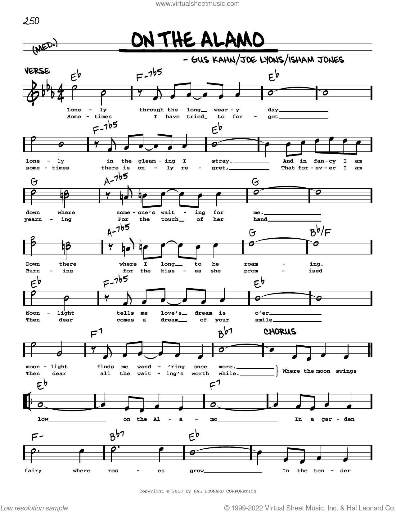 On The Alamo (arr. Robert Rawlins)