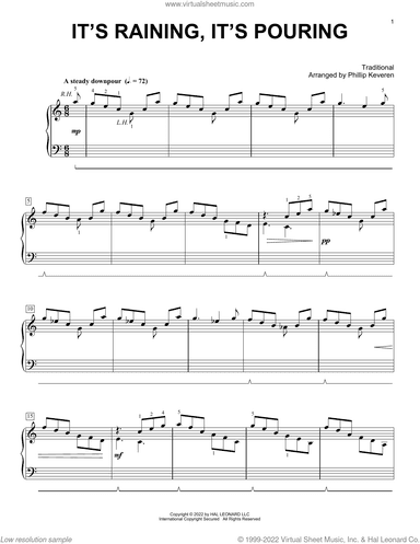 It's Raining, It's Pouring (arr. Phillip Keveren)