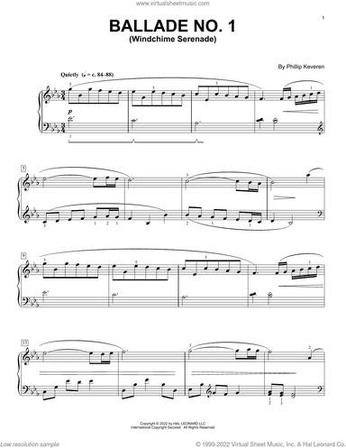 Ballade No. 1 (Windchime Serenade)