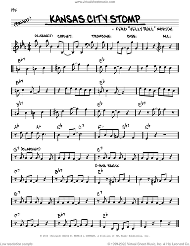 Kansas City Stomp (arr. Robert Rawlins)