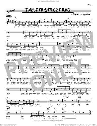 Twelfth Street Rag (arr. Robert Rawlins)