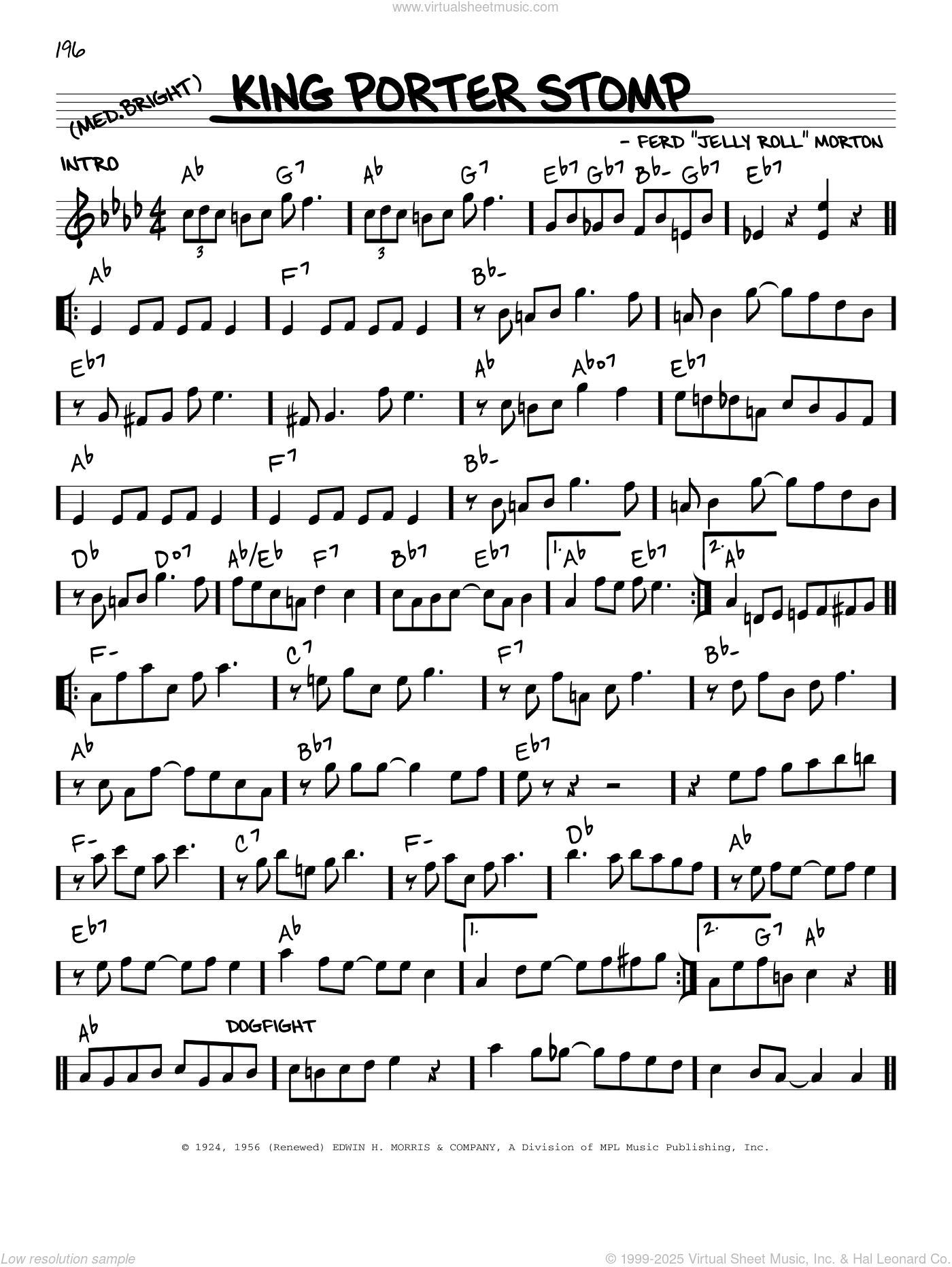 King Porter Stomp (arr. Robert Rawlins)