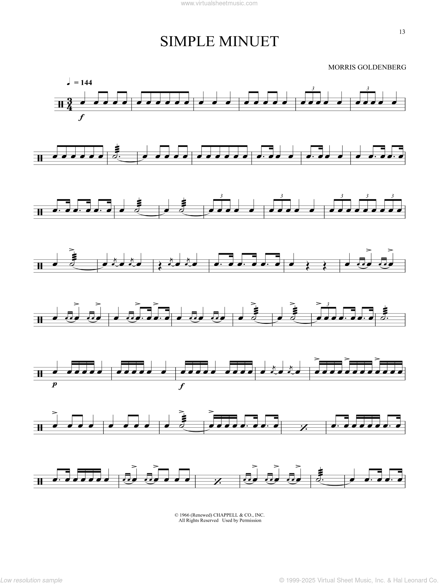 Simple Minuet