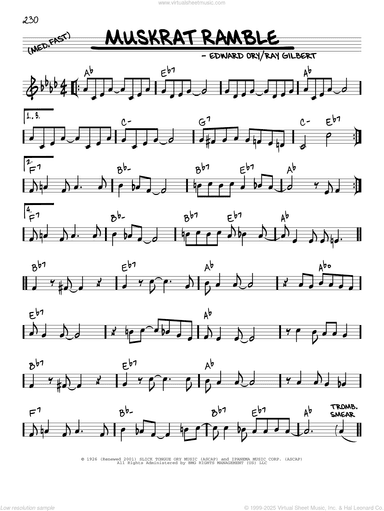 Muskrat Ramble (arr. Robert Rawlins)