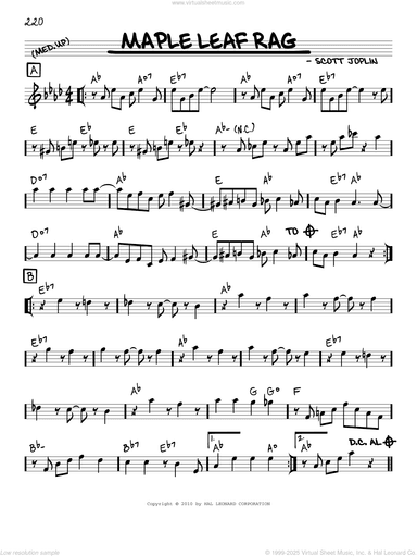 Maple Leaf Rag (arr. Robert Rawlins)