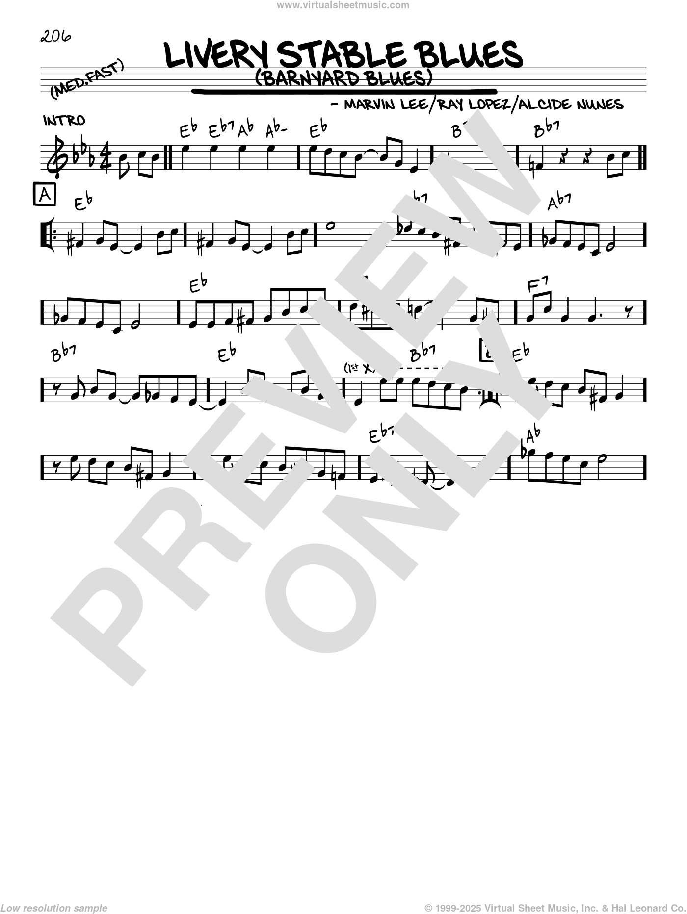 Livery Stable Blues (Barnyard Blues) (arr. Robert Rawlins)