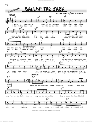 Ballin' The Jack (arr. Robert Rawlins)