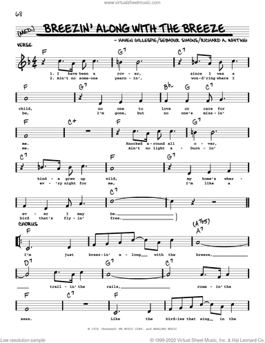 Breezin' Along With The Breeze (arr. Robert Rawlins)