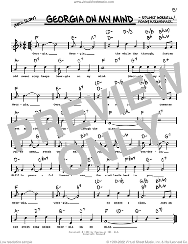 Georgia On My Mind (arr. Robert Rawlins)